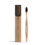 Beechwood Toothbrush Soft (Charcoal)