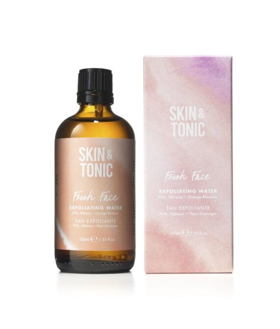 Fresh face exfoliating water