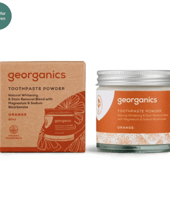 Natural Toothpowder Orange
