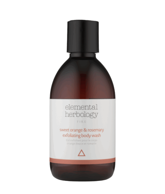 SWEET ORANGE & ROSEMARY EXFOLIATING BODY WASH