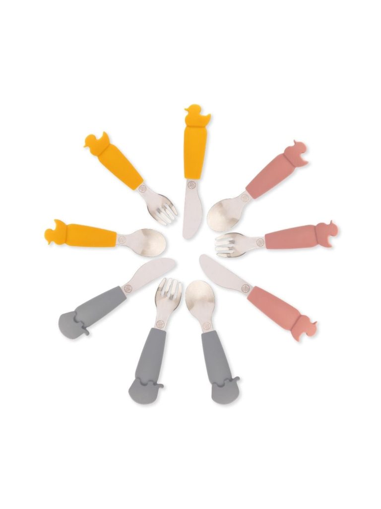 SILICONE CUTLERY ELEPHANT Grey thumbnail 2