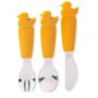 Silicone Cutlery Duck Yellow