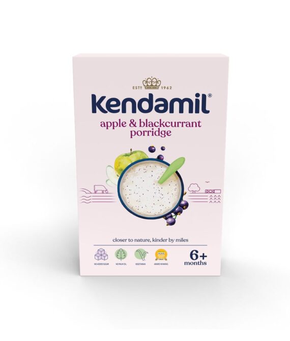 Apple and Blackcurrant Baby Porridge