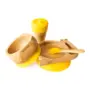 SNAIL SET IN YELLOW