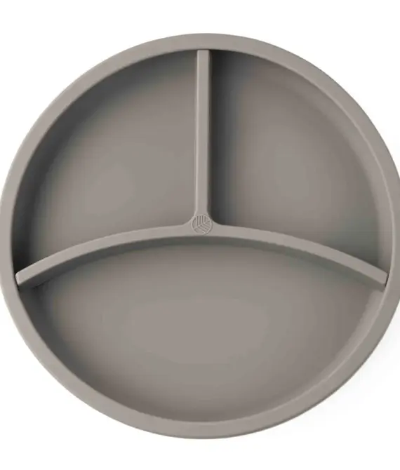 PJATË SILIKONI ME NDARJE ECO RASCALS – GRI