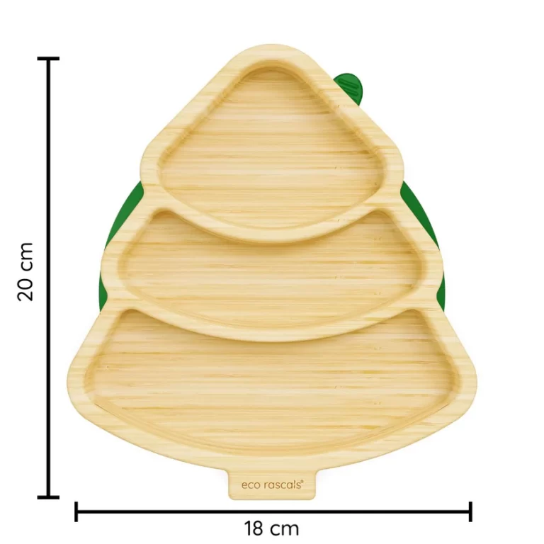 Bamboo Christmas- Tree Plate thumbnail 3