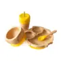 OWL SET IN YELLOW