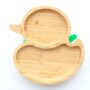 BAMBOO SUCTION PLATE – DUCK Green