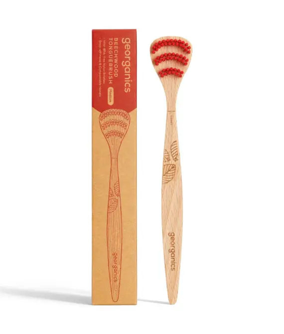 Beechwood Tongue Scraper