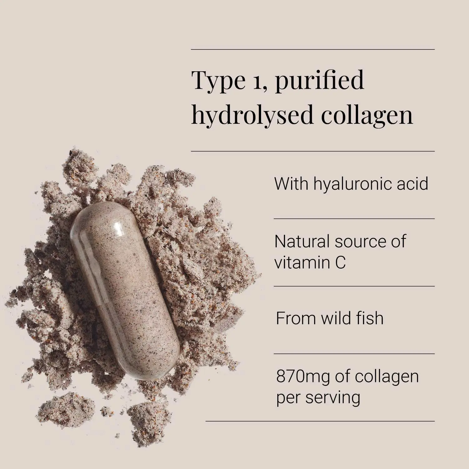 Collagen Beauty Blend, Marine - 150 Vegicaps - Figura 3