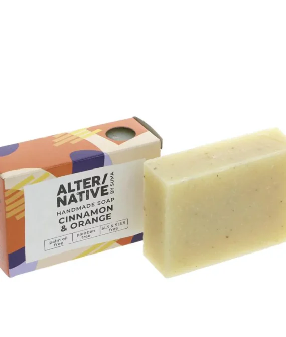 Alternative by Suma Handmade Soap – Cinnamon & Orange – 95g