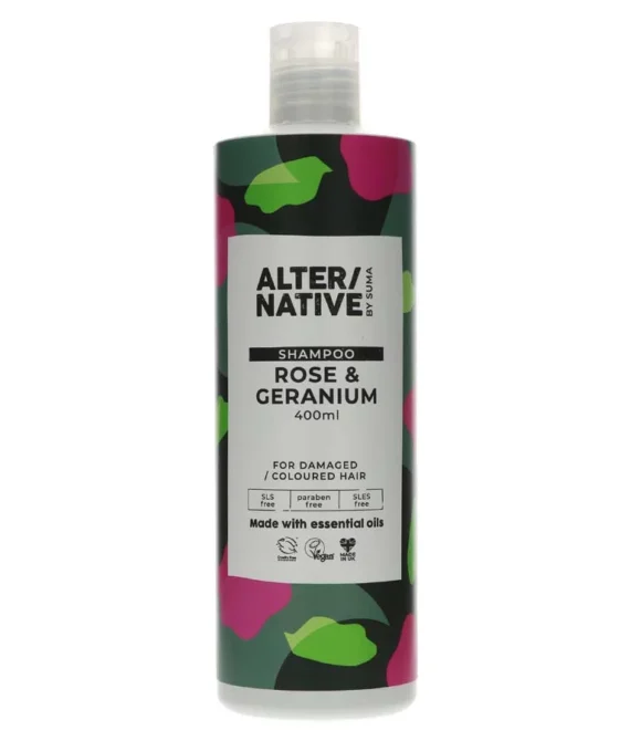 Alternative by Suma Rose & Geranium Shampoo – 400ml