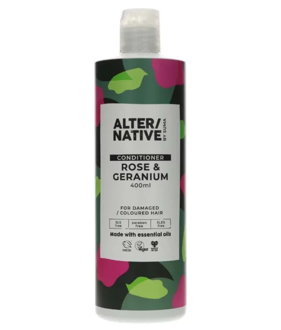 Alternative by Suma Rose & Geranium Conditioner – 400ml