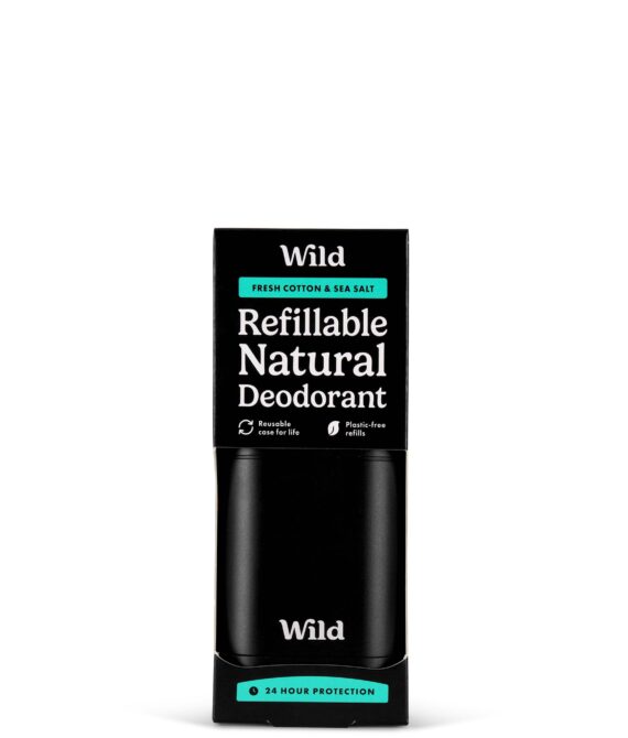 Black Case Cotton Deo- Wild