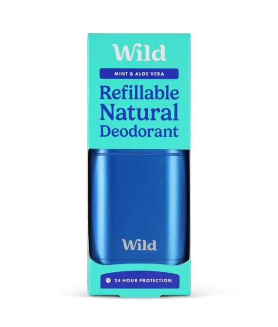 Wild Aqua Case and Mint & Aloe Vera Natural Deodorant