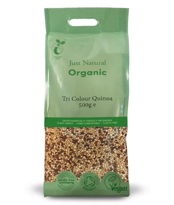 Just Natural – Organic Tri Colour Quinoa 500g
