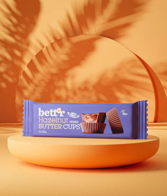 BIO Nut Butter Cups with Hazelnut Cream