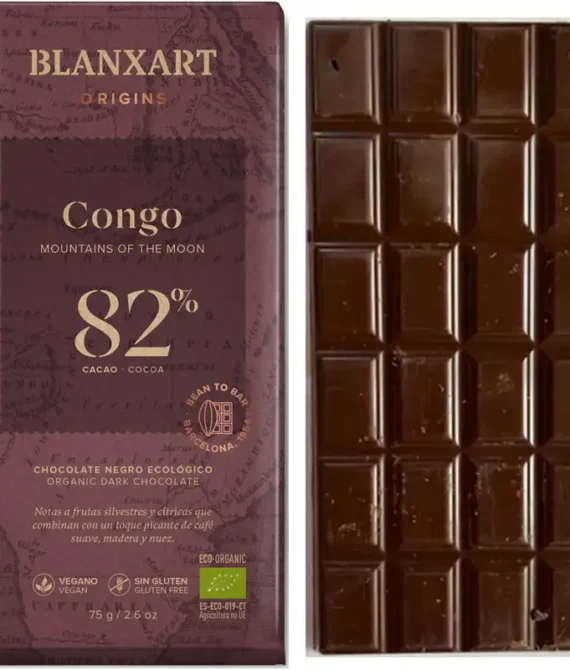 Blanxart – 82% CONGO Chocolate Bar
