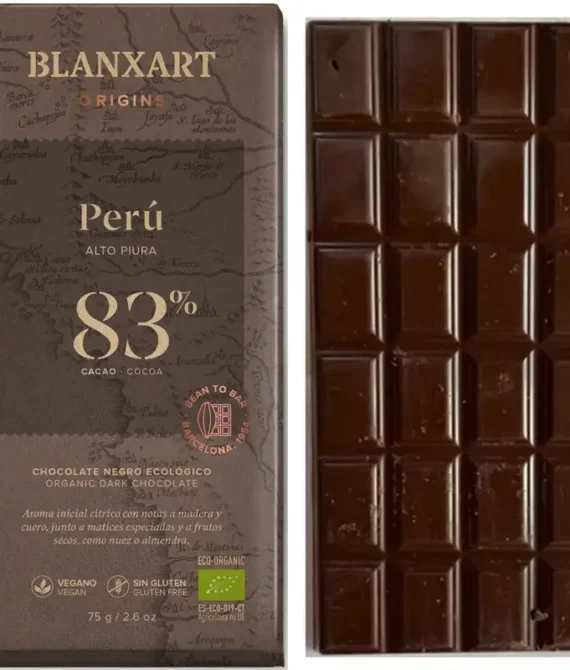 Blanxart – 83% PERU Chocolate Bar