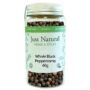 Just Natural Herbs Organic Black Peppercorns (Glass Jar) 50g