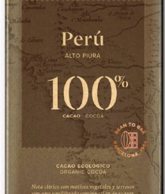 Blanxart – 100% PERU Chocolate Bar