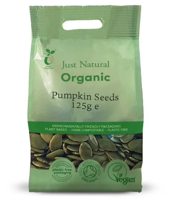 Just Natural Organic Pumpkin Seeds 125g