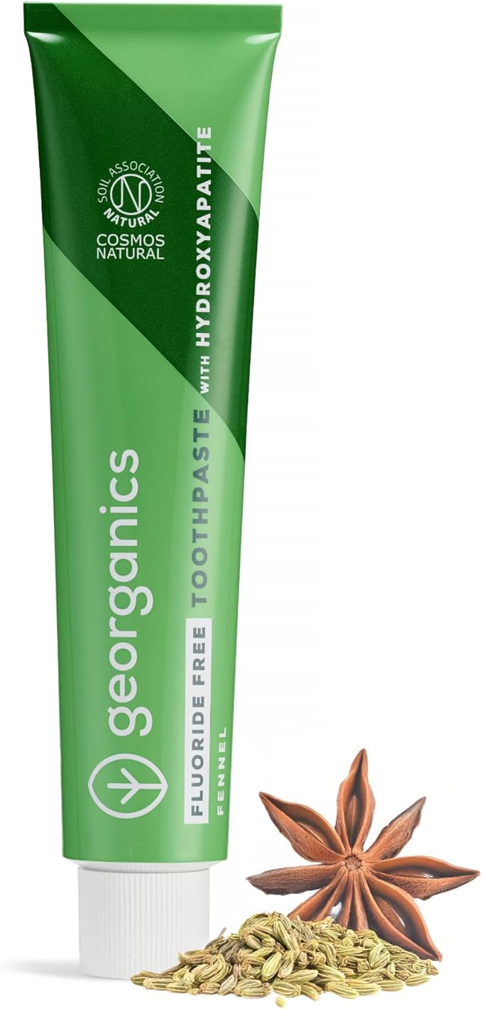 Toothpaste with Hydroxyapatite - Fennel - Fluoride Free