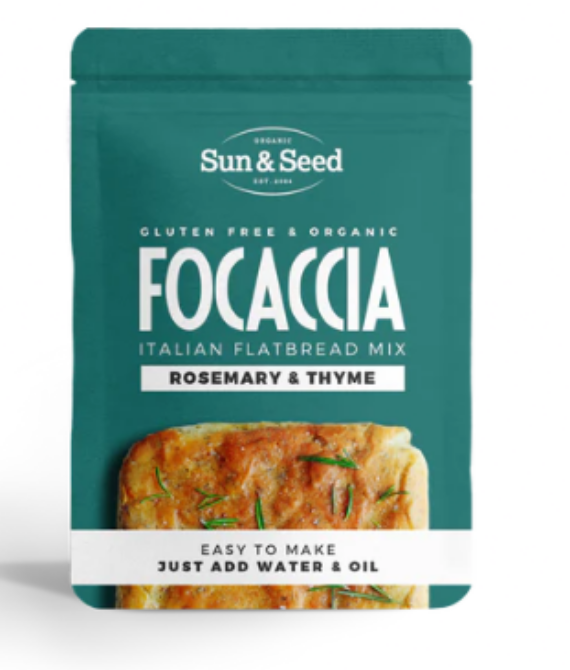 Gluten Free Focaccia Mix – Rosemary & Thyme