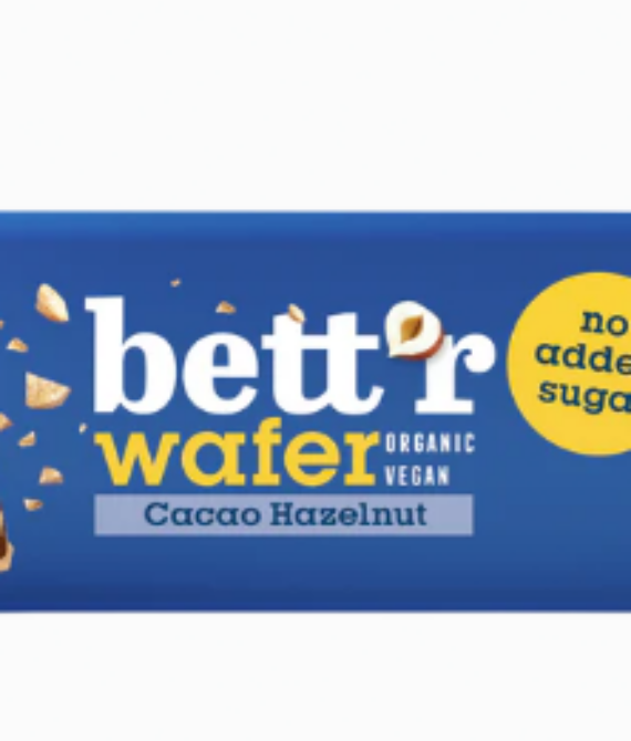BIO Wafer with Hazelnut Cacao Cream, No Added Sugar