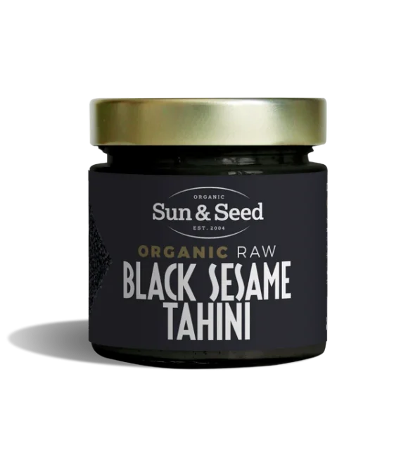 Organic Raw Black Sesame Tahini 200g