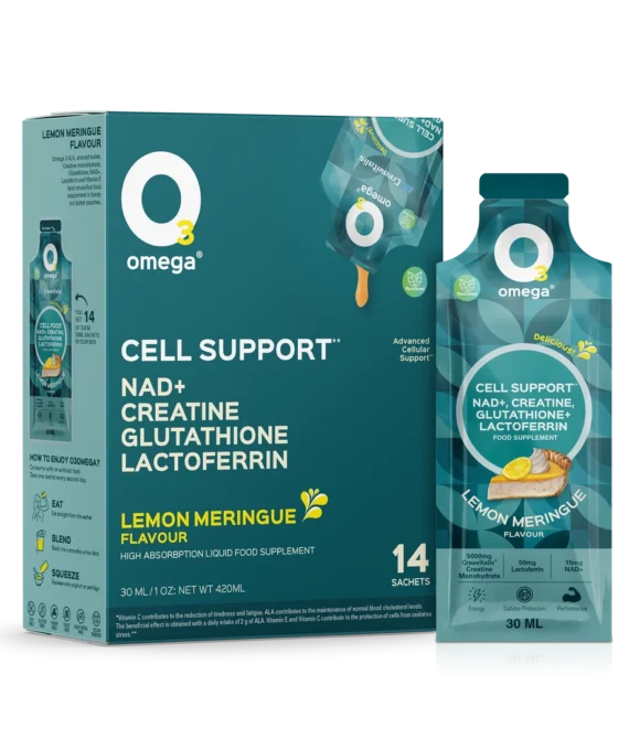 O3Omega® Longevity Supplement in Lemon Meringue Flavour