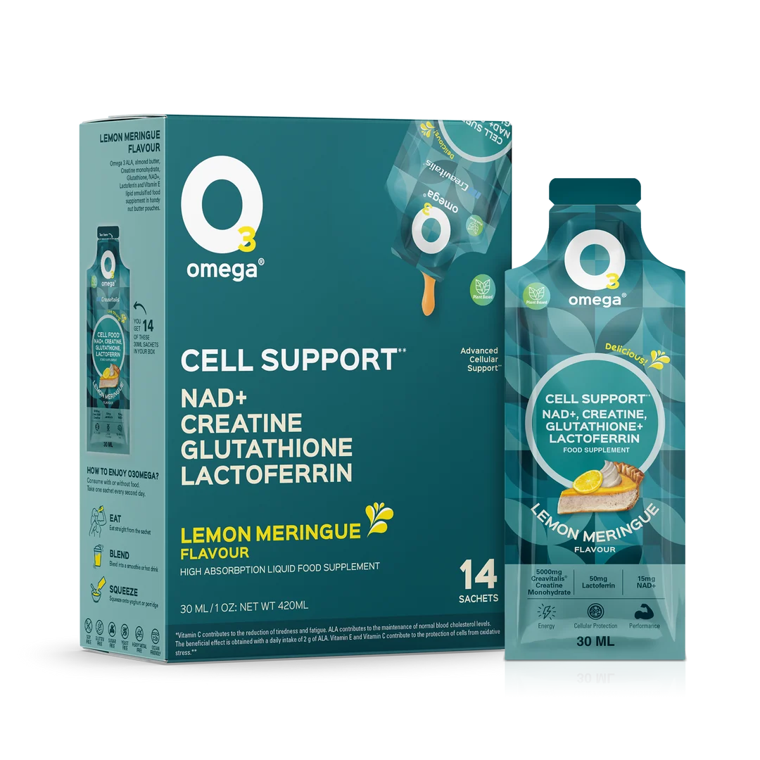 O3Omega® Longevity Supplement in Lemon Meringue Flavour