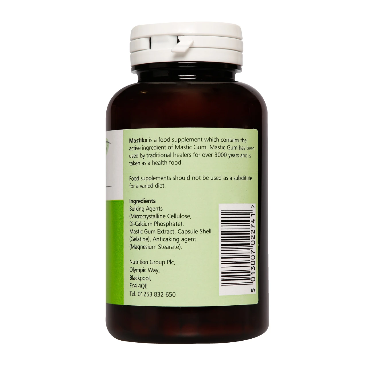 Mastika 250mg Mastic Gum - 120 Capsules - Figura 2