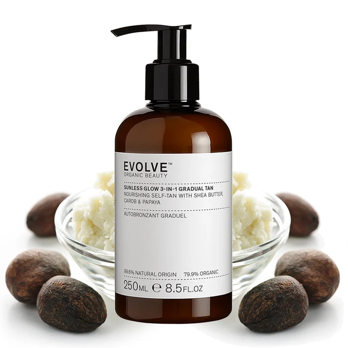 Evolve Beauty Sunless Glow 3-in-1 Gradual Tan 250ml