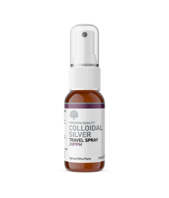 Colloidal Silver 20PPM Travel Spray – 20ML