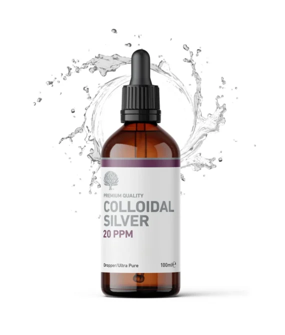 Colloidal Silver 20ppm Dropper – 100ml