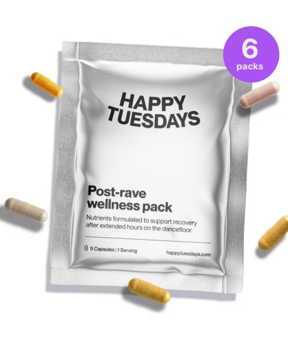 Happy Tuesdays Post Rave Wellness Pack