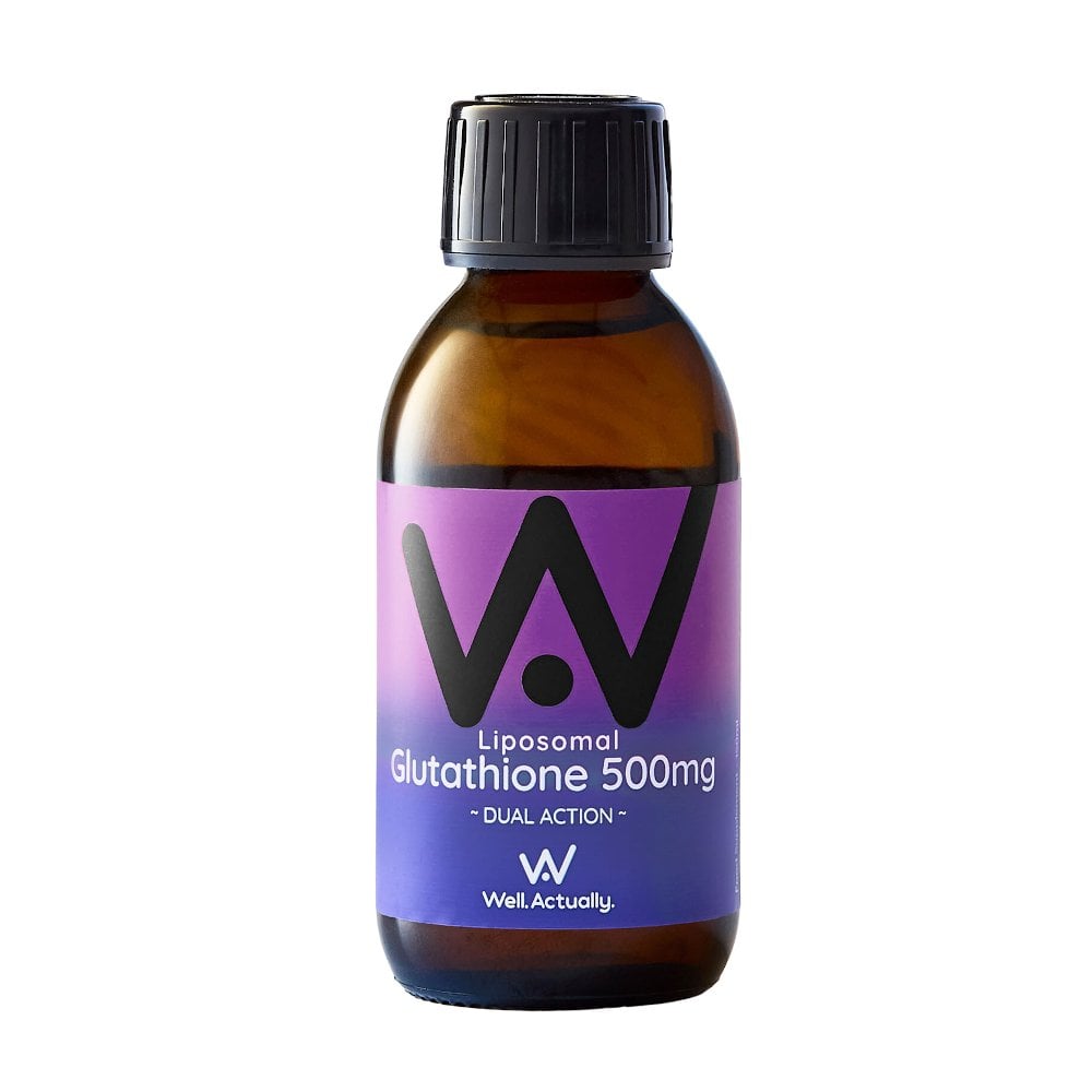 Well.Actually. Liposomal Blueberry Glutathione 500mg - 150ml
